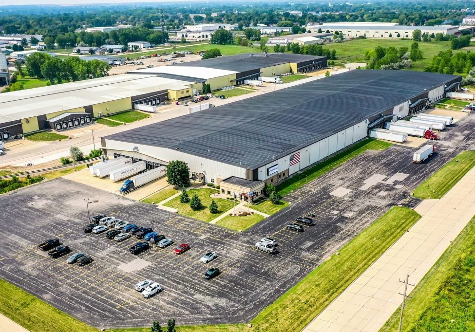 Aerial view of ProCon location in Little Chute, WI